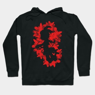 Gun - Red Abstract Hoodie